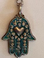 Christiane Wendt Hamsa-Anhänger 935 Silber mit Kette –