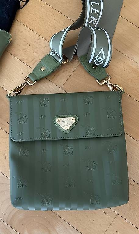 Borse da donna: Maison Mollerus Tasche grün – Usato da Eschen venduto da LVMaus10 1