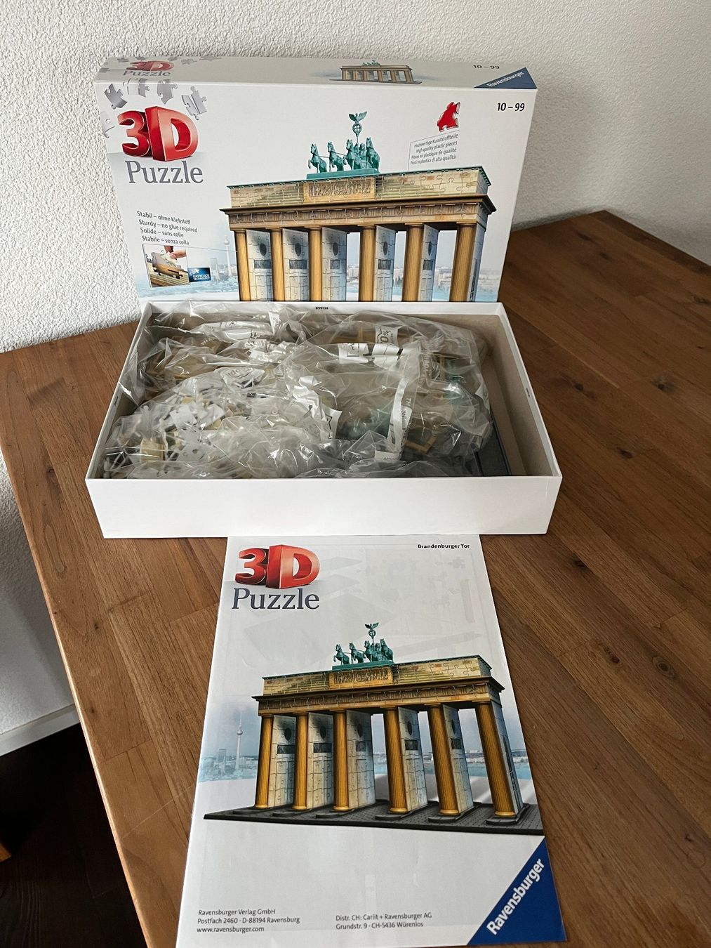 Ravensburger Puzzle: 3D Puzzle: Brandenburger Tor – Usato da Altenrhein venduto da kli_7pwl 1