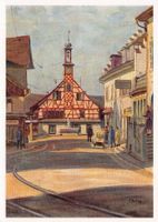 Neuhausen am Rheinfall, Sternen, Künstlerkarte