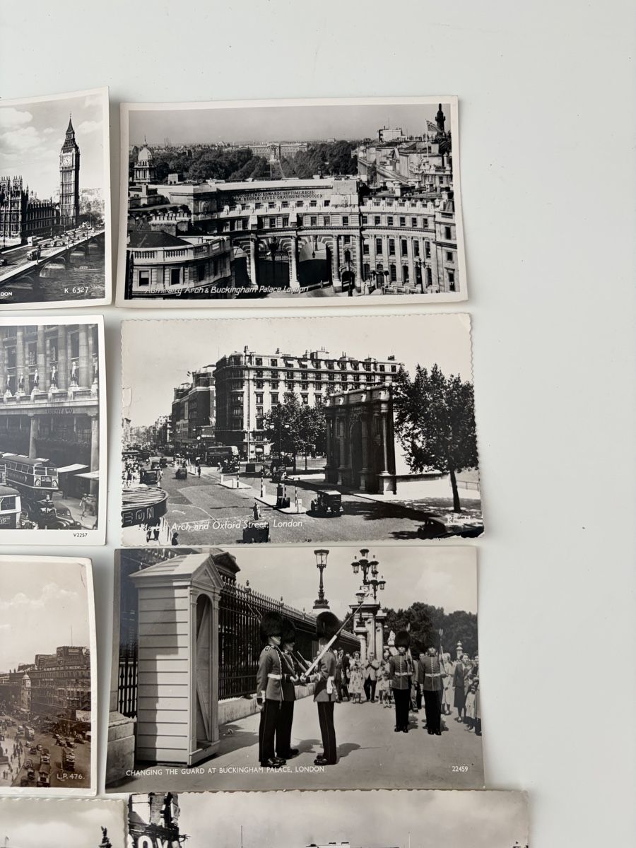 Cartoline postali: Vintage London Ansichtskarten Set, 11 Stk. – Usato da Winterthur venduto da silen 3