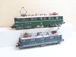 Märklin/JOUEF Doppelpack SBB Ae 6/6 + Re 4/4 E-Loks H0 AC