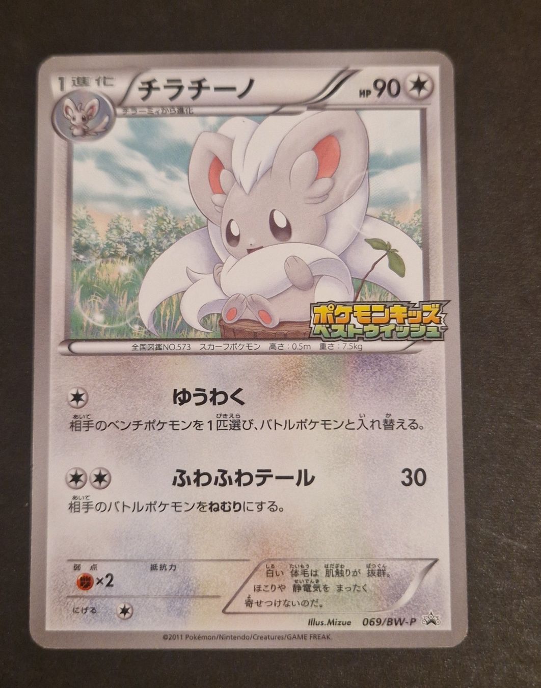 Pokémon Carte collezionabili: Pashmilla (BW-P 069) - JAP – Usato da Murist venduto da suki453