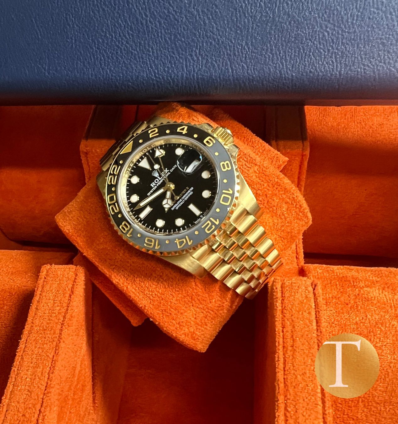 Rolex Orologi: Rolex GMT-Master II Gold Full Set 2023 – Nuovo (secondo la descrizione) da Suhr venduto da thomann1998 1