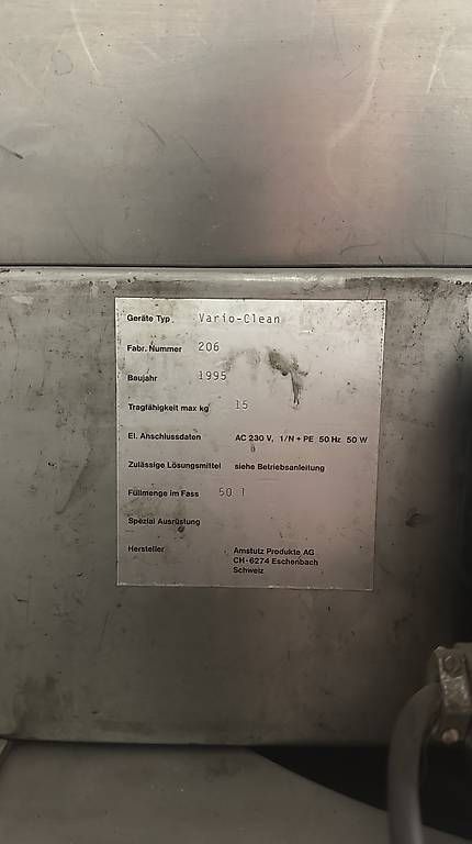 Tutte le macchine: Kleinteilereiniger / Waschtisch Amstutz – Usato da Burgdorf venduto da NoQuestions 3