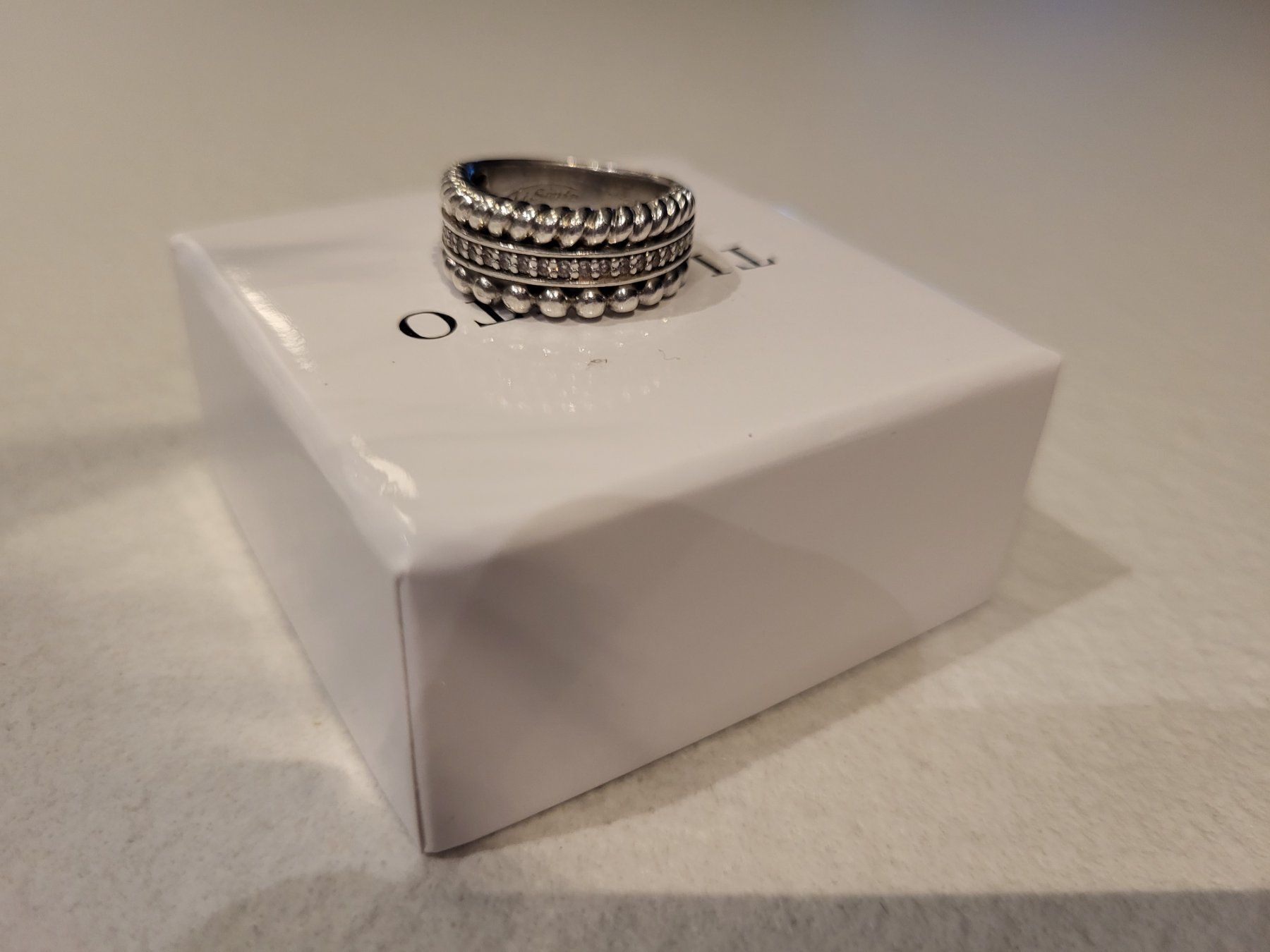 Ringe: Original Ti Sento silberring N.P 179 fr. – Gebraucht aus bellinzona von zeus6535 5