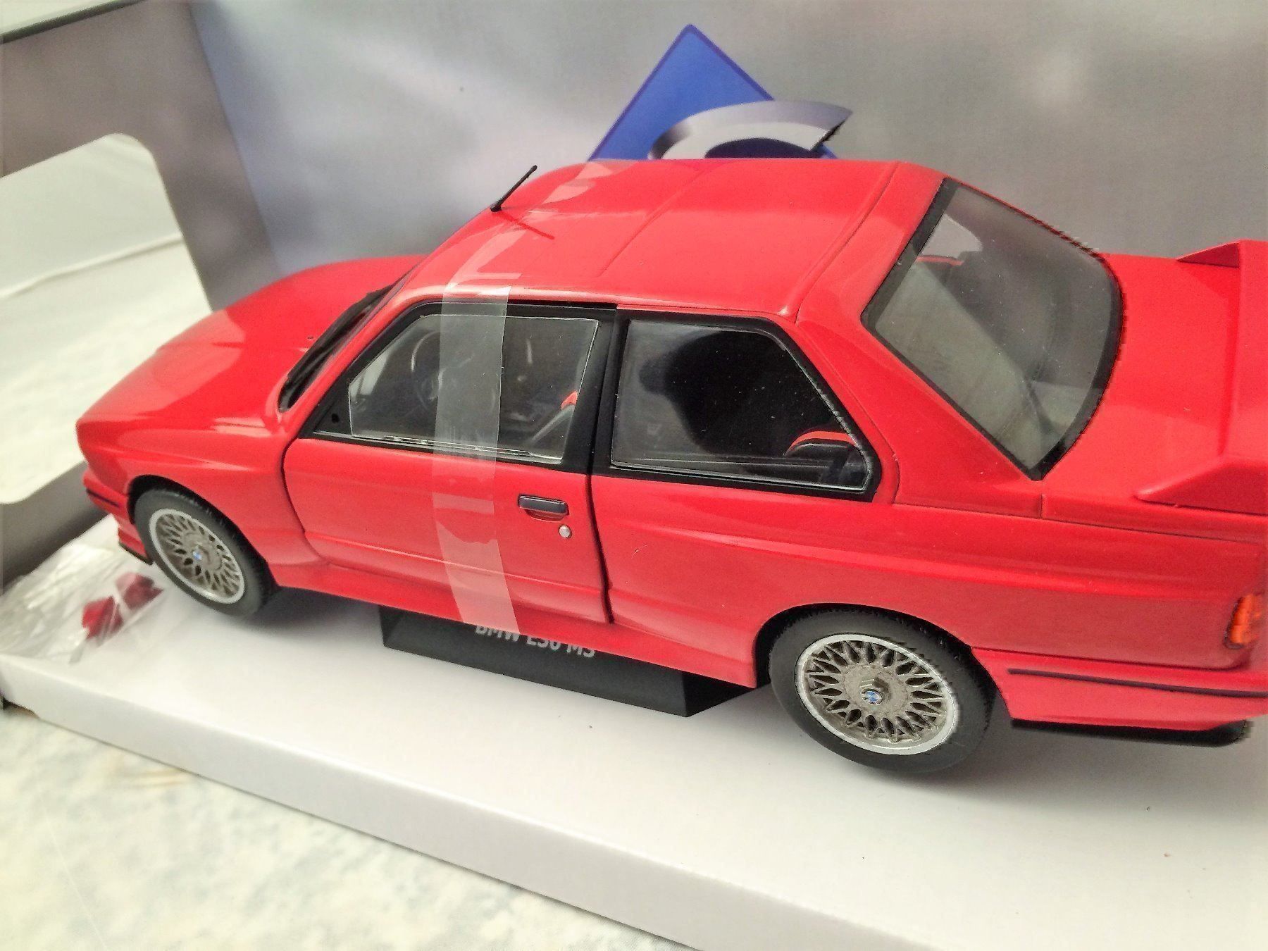 BMW Modellautos: BMW E30 M3, rot, 1:18 – Neu und originalverpackt aus Erlenbach im Simmental von Model_box 4