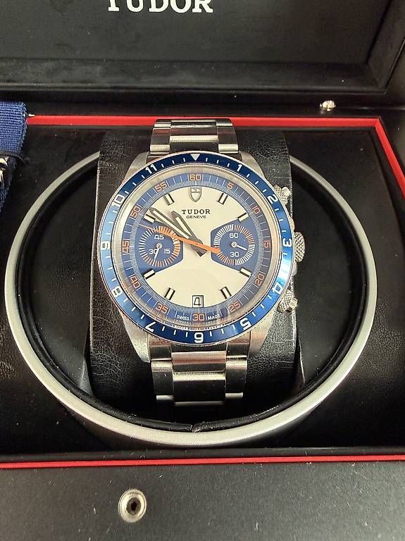 Tudor Orologi: Tudor Heritage Chrono Blue – Usato da Zürich venduto da timeio-swapwatch