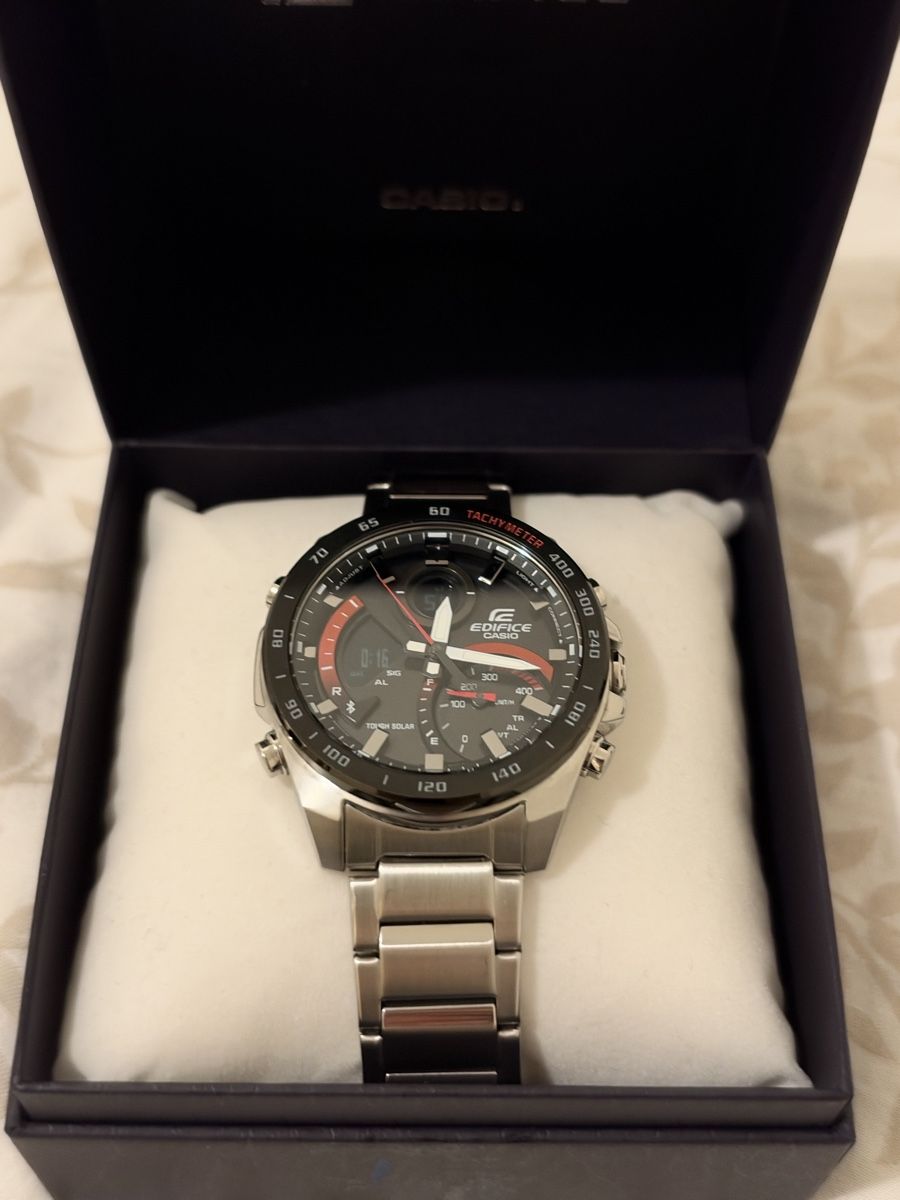 Casio Orologi: Casio Edifice ECB-900DB-1A Solar Bluetooth Saphirglas – Usato da Winterthur venduto da adr_9cpb 4
