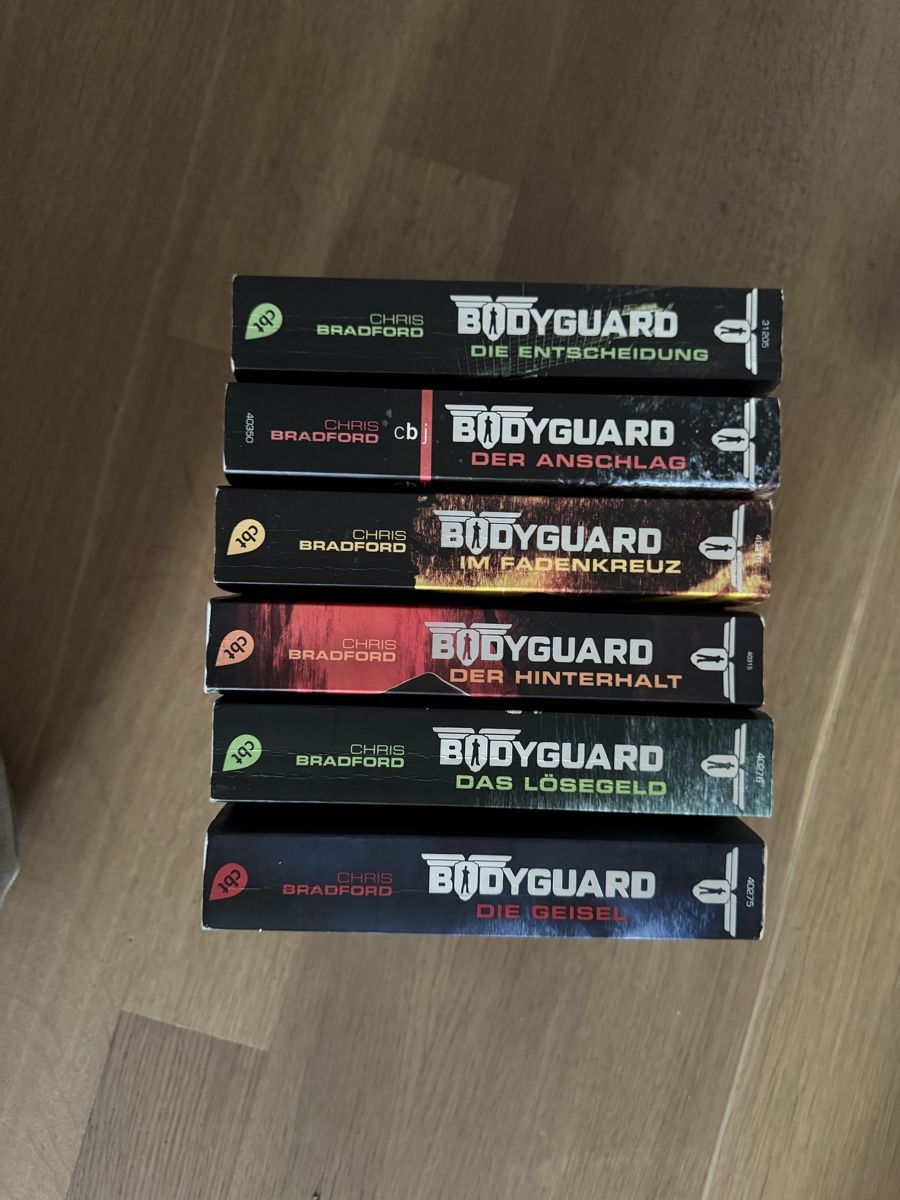 Bücher: Bodyguard Bücherreihe – Gebraucht aus Weinfelden von Joshua_W._ 1