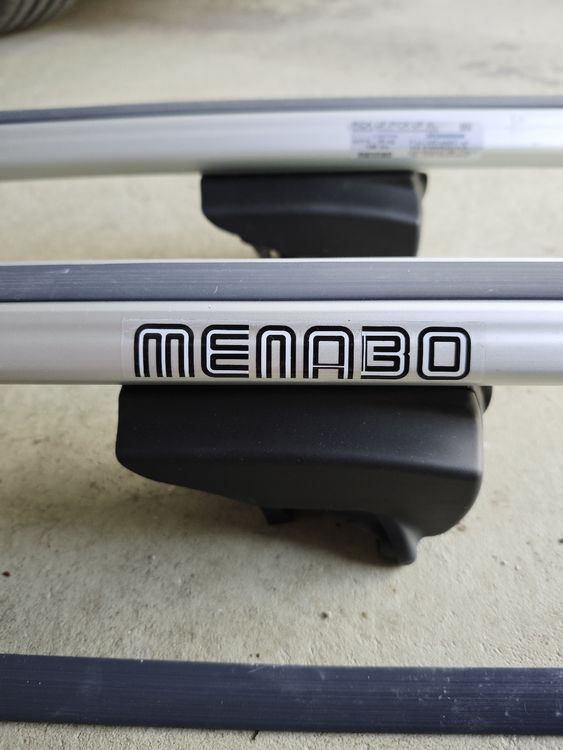 Auto imperiaal MENABO Brio XL 135 cm met diefstalbeveiligingsslot en maximale draagkracht van 90 kg