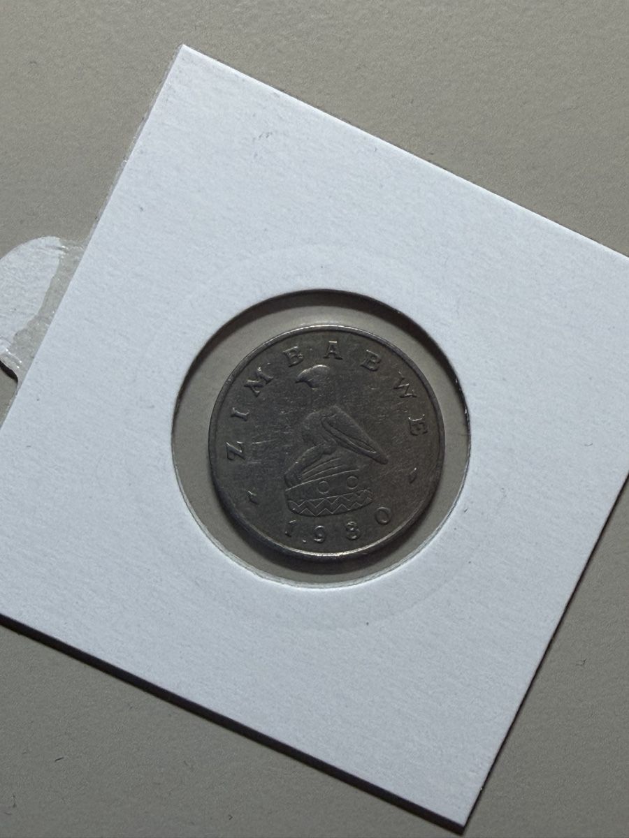 Tutti le monete: Zimbabwe- 10 cents - 1980 – Usato da Payerne venduto da Mike1682 1