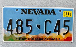 🇺🇸🇺🇸 USA Nummernschild #  NEVADA # 🇺🇸🇺🇸