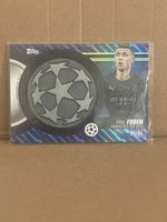 Phil Foden Starball Relic Card 09/10 Manchester City Topps