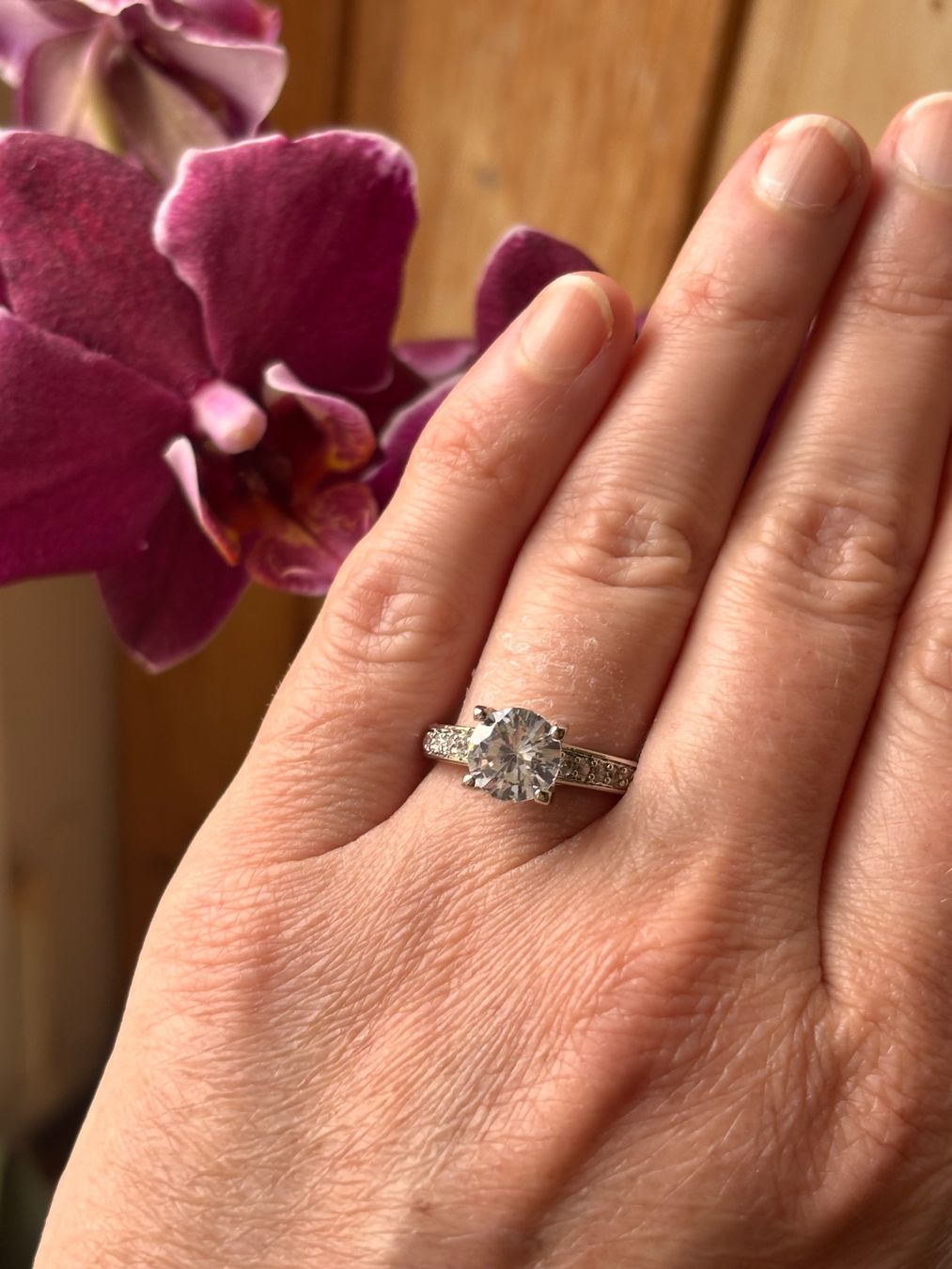 Anelli: Bague cocktail plaquée or zircons – Nuovo (secondo la descrizione) da Lausanne venduto da mel2dreams 1