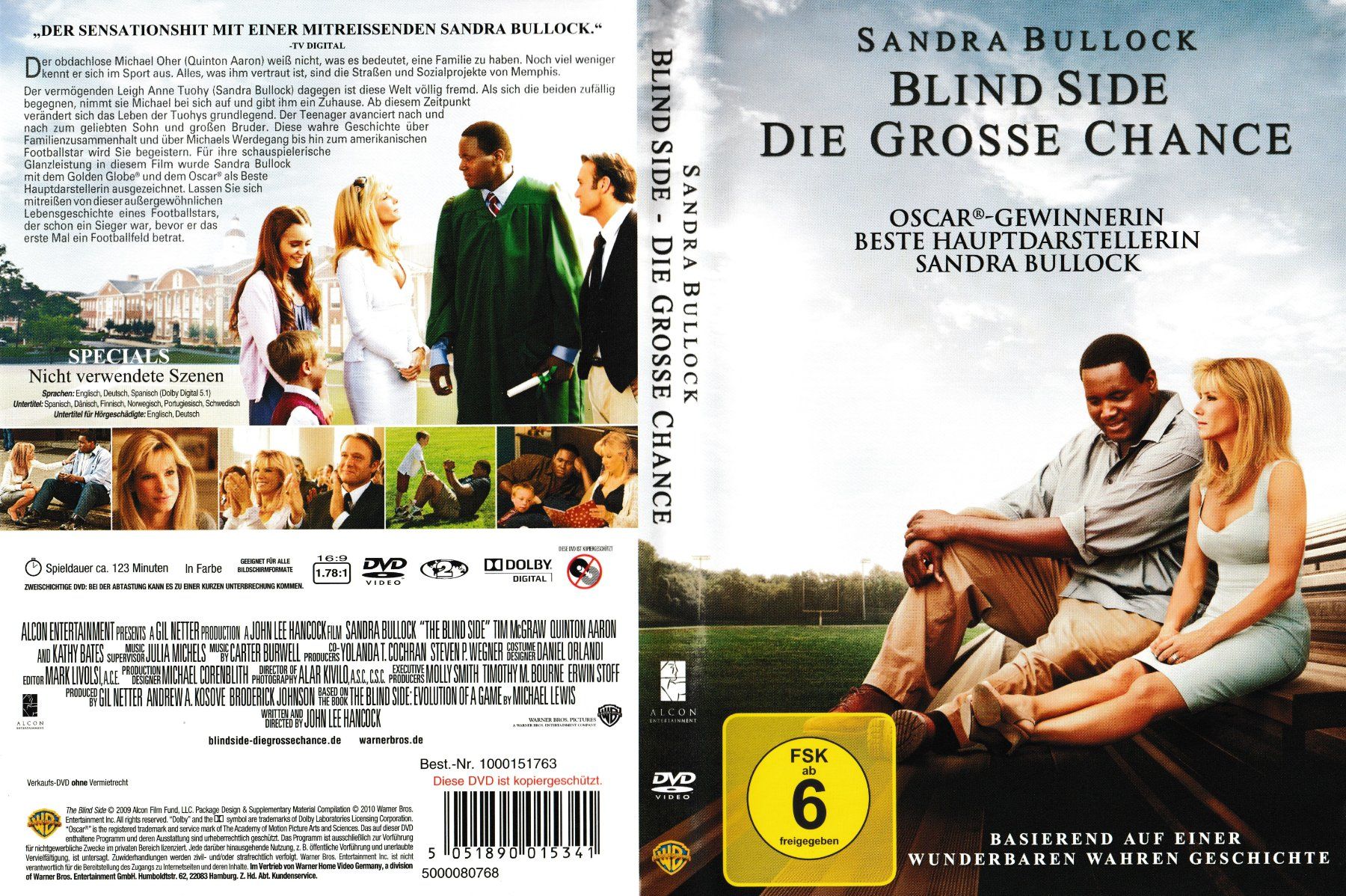 Tutti i DVDs: DVD - Blind Side – Die große Chance – Usato da Langnau am Albis venduto da MediaRescuerKeLoX