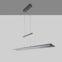 LED Büro Pendelleuchte, 125 cm x 22 cm