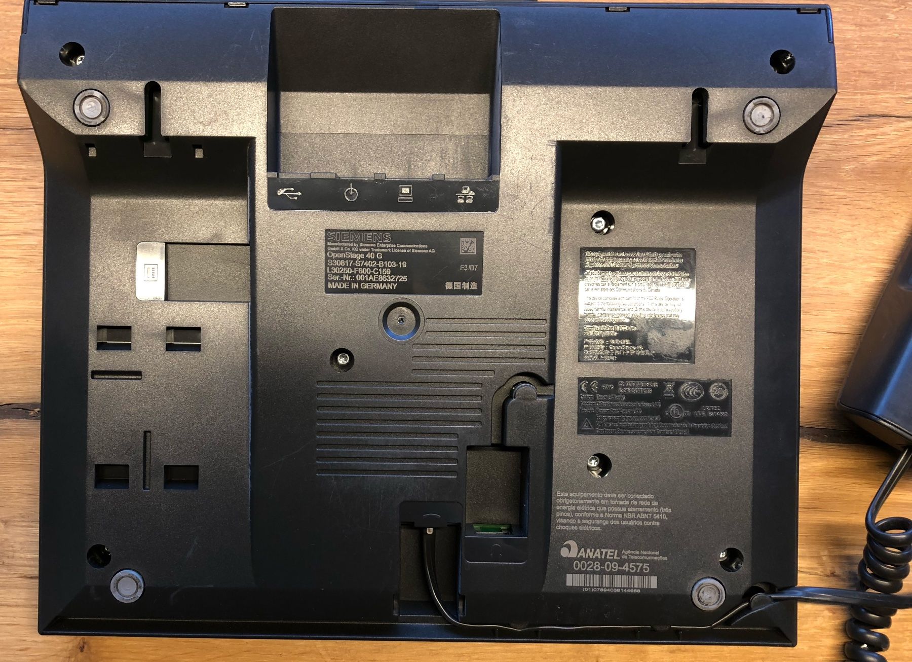 Siemens Telefoni: 4x Telefon Siemens OpenStage 40 G – Usato da Bern venduto da macREC 2