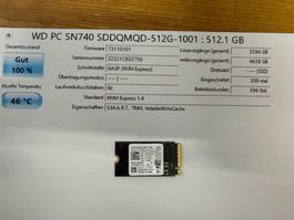 Western Digital 512GB SSD