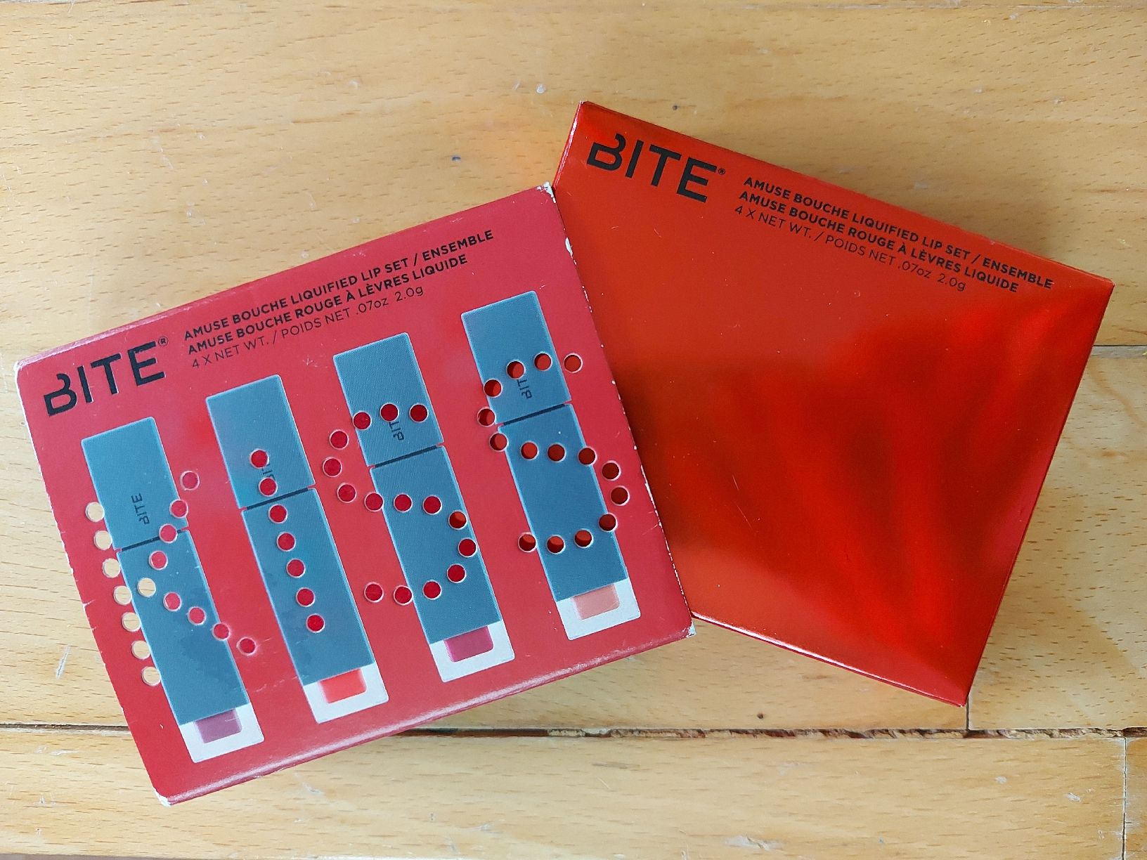 Make-up: Lipgloss Set von BITE "Amuse Bouche Liquified Lip Set" – Nuovo e nell'imballaggio originale da Wohlenschwil venduto da Lexah 1