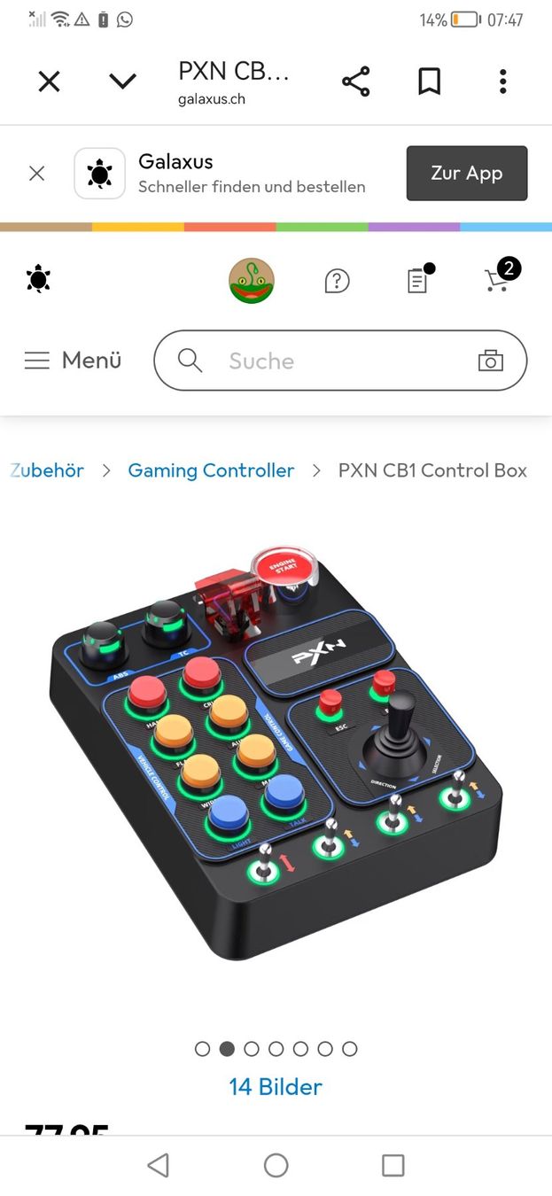Controller: Simracing PXN BUTTONBOX – Usato da Altnau venduto da playboy 8