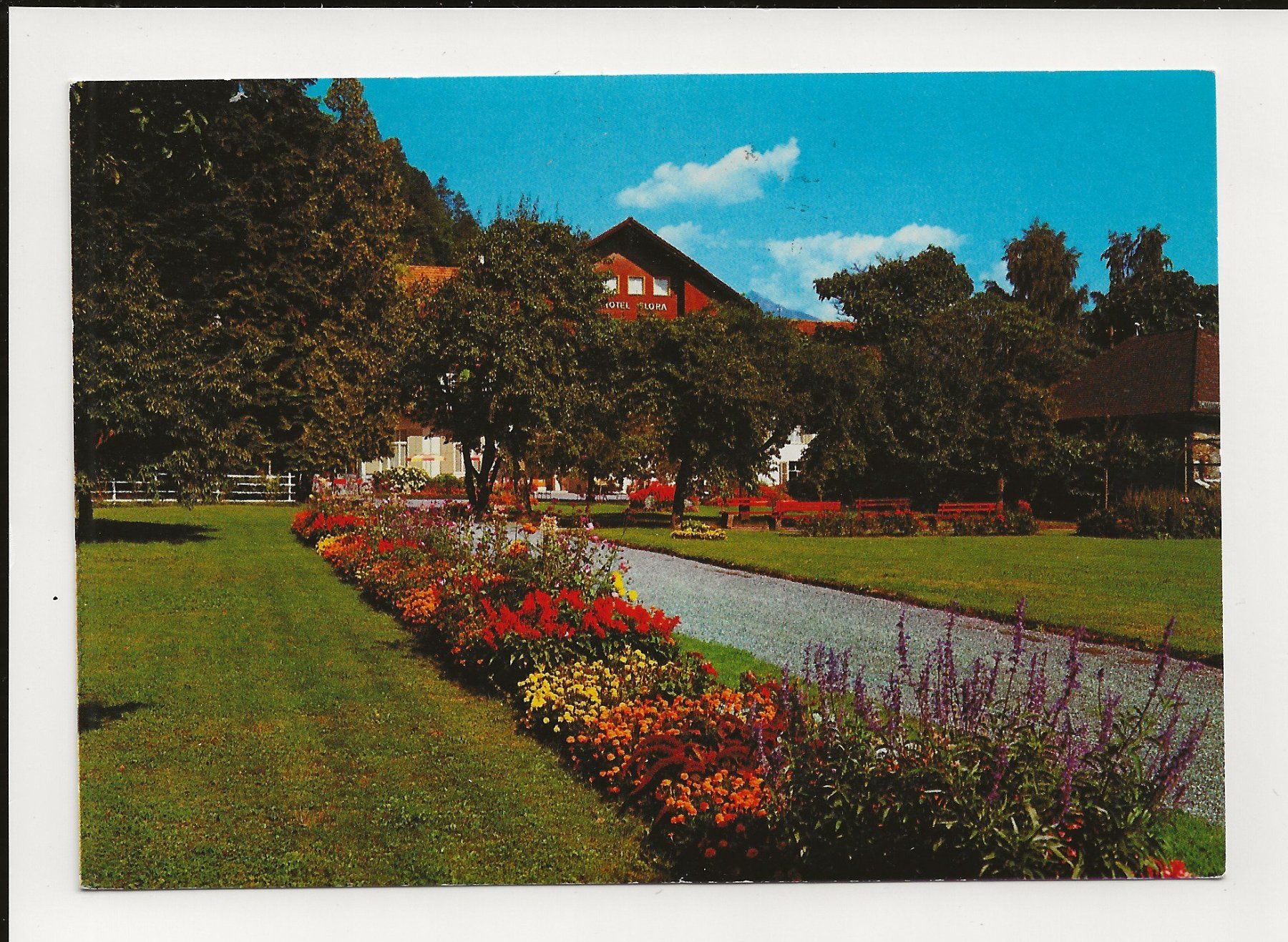 Cartoline postali: AK 1979 Bad Ragaz, Park-Hotel – Usato da Greifensee venduto da 315WDO