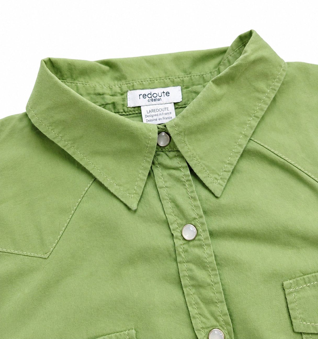 La Redoute Camicette: Bluse Grün Baumwolle Gr. 36 – Nuovo (secondo la descrizione) da Fully venduto da VaneaSelection 5