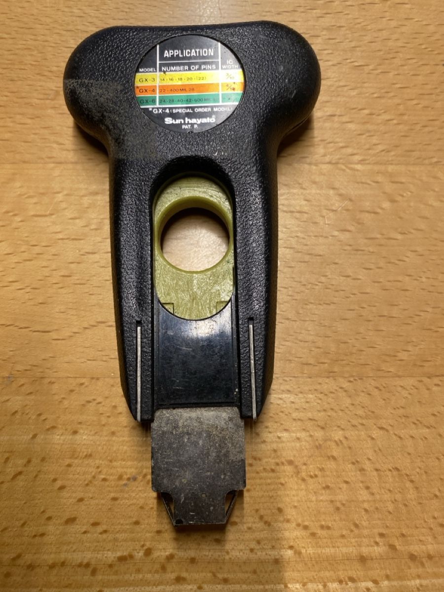 Alle Werkzeuge: IC Extractor Model GX-3 – Gebraucht aus Mülligen von Flockenstiel 1