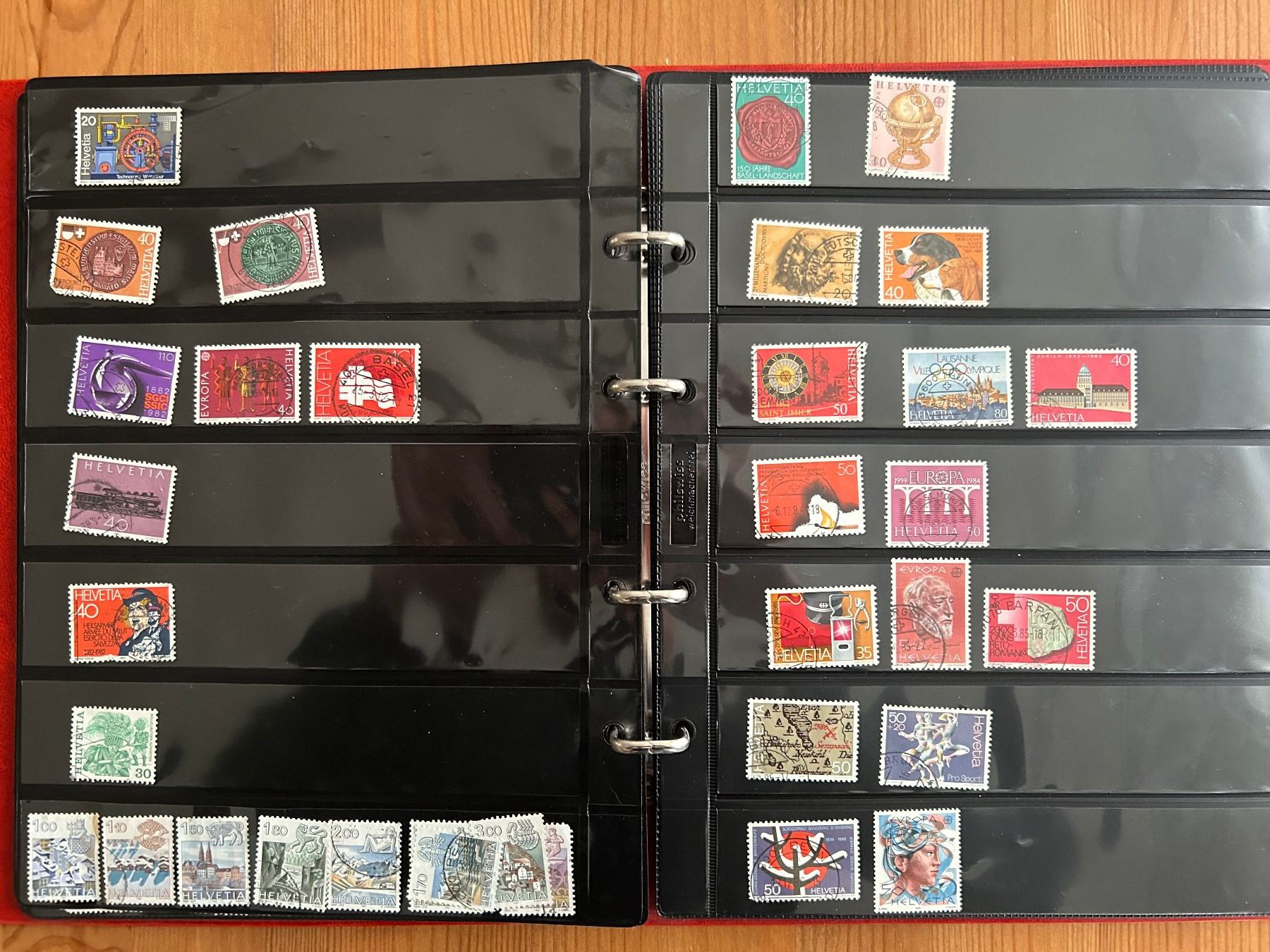 Tous les timbres: Briefmarkenalbum Schweiz – D'occasion à Zollikon par Xblanka 6