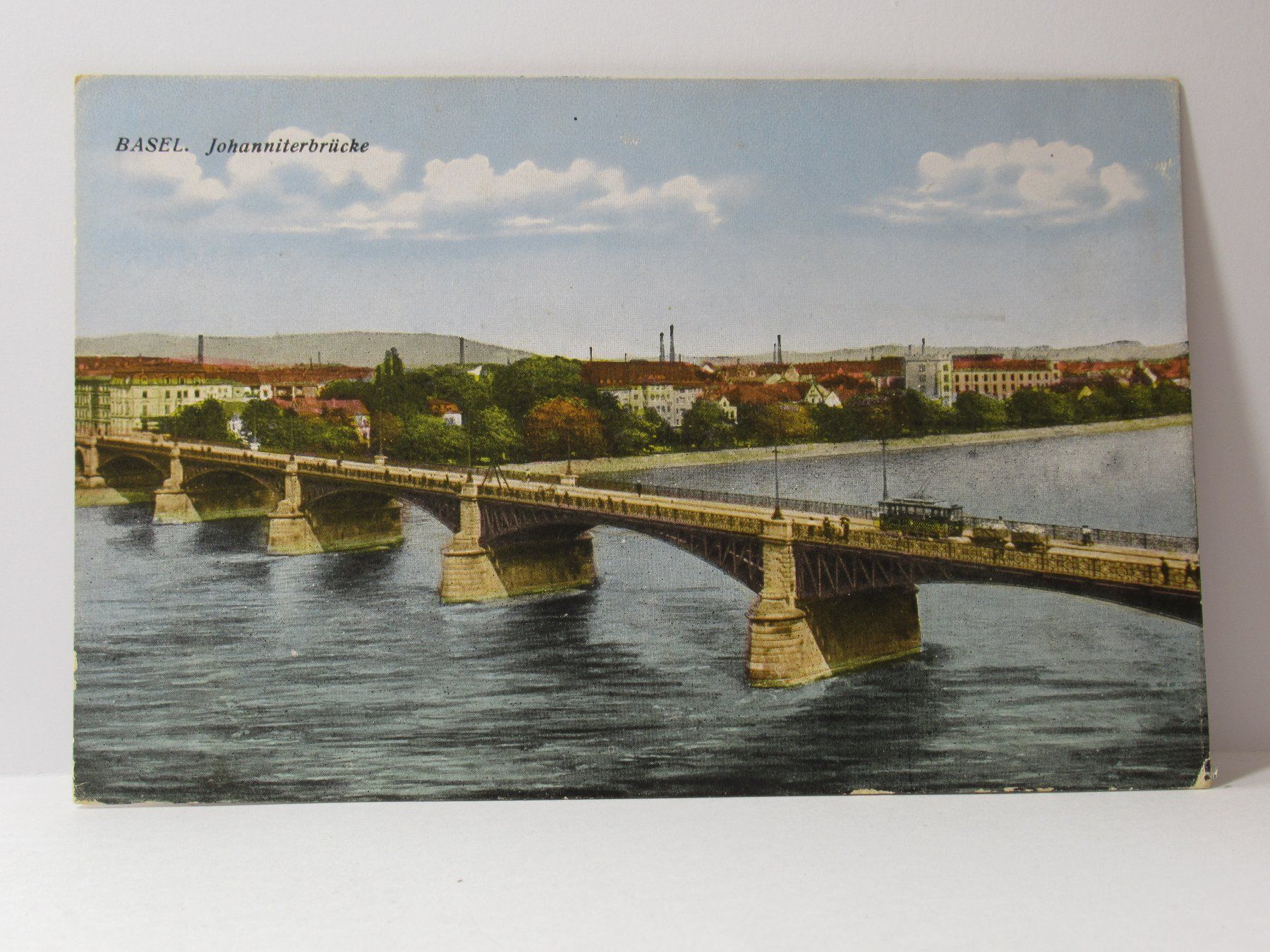 Ansichtskarten: Basel , Johanniterbrücke , Tram – Neu (gemäss Beschreibung) aus Grenchen von Bluemchen1900 1