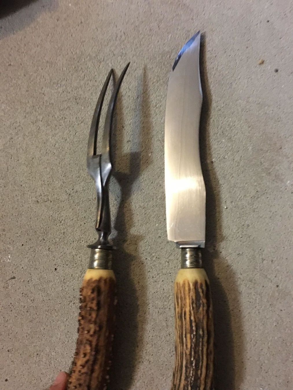 Posate: Sehr schönes Geweih Besteck / Messer Set – Usato da Benken SG venduto da tame_impala 1