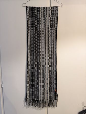 Sciarpa Missoni Made in Italy, lana e acrilico, 205 cm