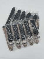 Lederarmband 10 Stk. , 20mm x 18mm  Schwarz