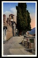 Brissago, Ortspartie mit Blick zum Kirch
