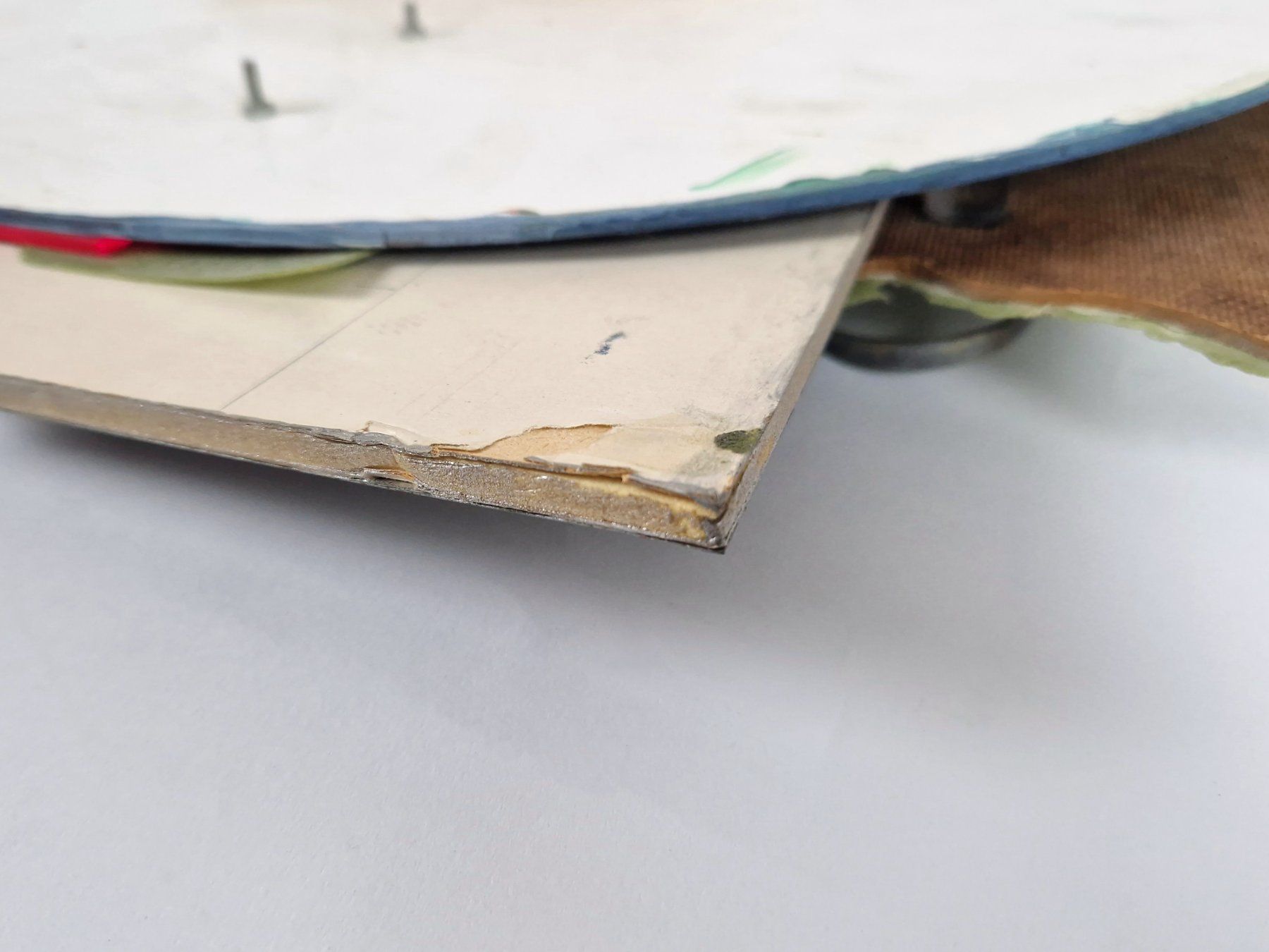 Dipinti: Marischa Burckhardt Suburbs 1985 Relief-Assemblage – Usato da Basel venduto da Restwert_Basel 7
