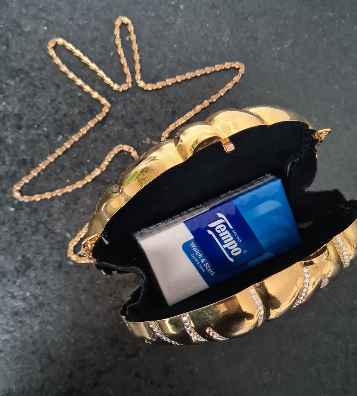 Borse da donna: Handtasche golden – Usato da Frauenfeld venduto da Purzli 4