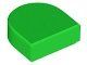 Lego Bright Green Tile, Round 1 x 1 Half Circle 36 Stück