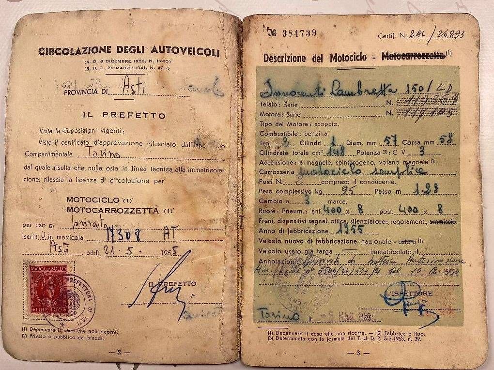 Altro: Lambretta Innocenti 150 LD – Usato da Naters venduto da pao_2lv5 1