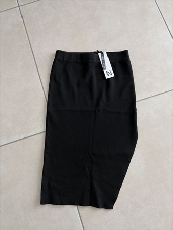 Schwarzer Strickrock von Noisy May, neu mit Etikett, S
