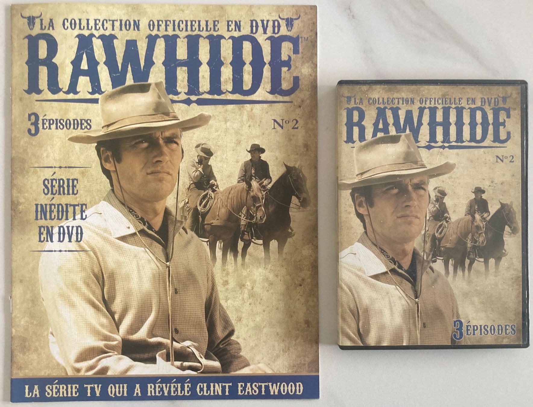 Tutti i DVDs: CLINT EASTWOOD - RAWHIDE N°2 – Usato da Poliez-Pittet venduto da Newtown-Records