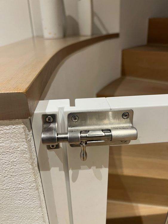 Sicherheit: Treppenschutzgitter Türschutzgitter weiss – Gebraucht aus Würenlos von ollag01 2