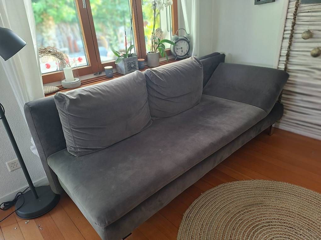 Sofas: GRATIS - Schnäppchen: Bettsofa 2/3er, grau – Gebraucht aus Langenthal von Swissrunner 3