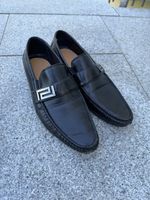Schwarze Giovani Gr. 40 Echtleder Herrenschuhe Loung