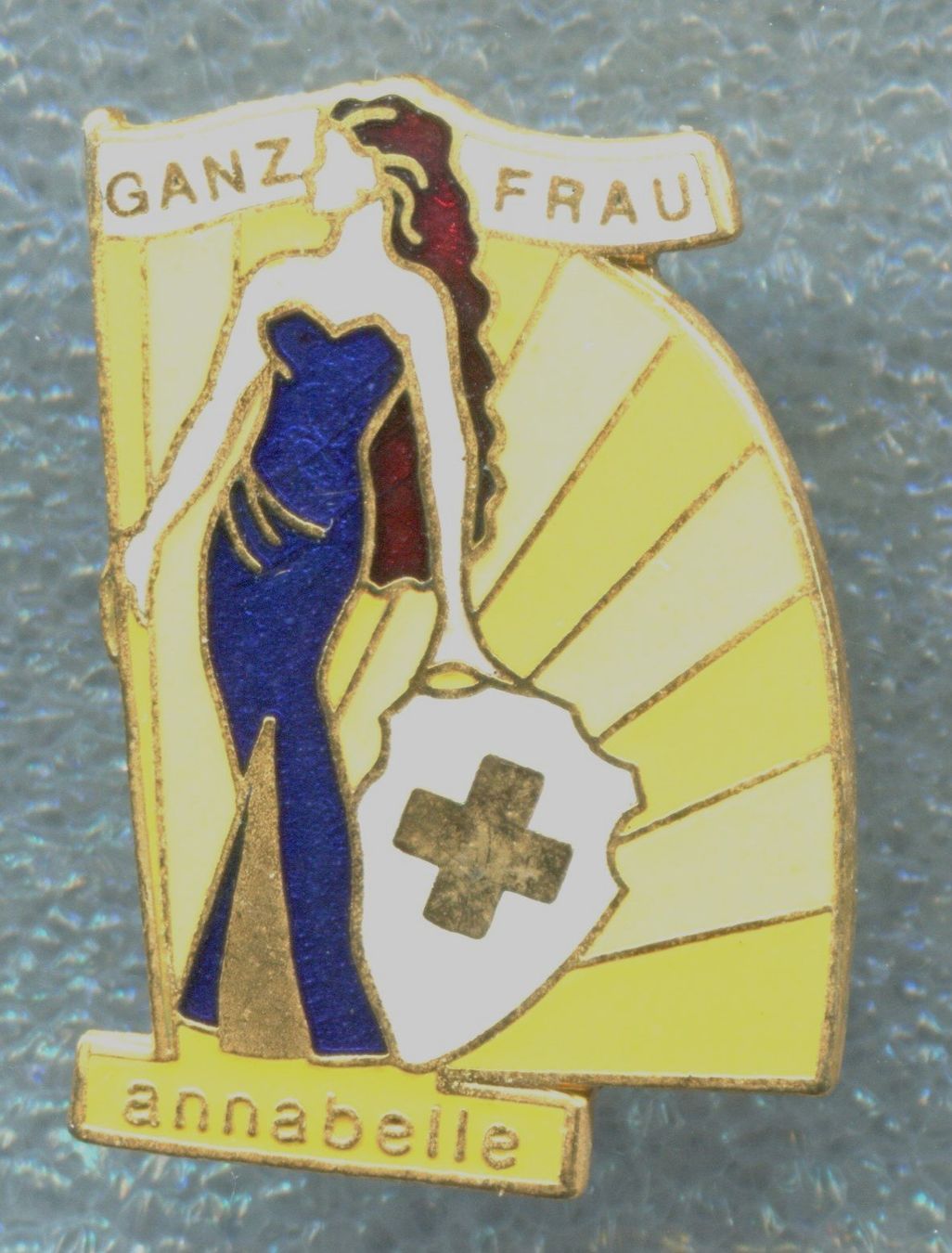Placchette & Badge: annabelle  GANZ FRAU – Usato da Winterthur venduto da Sammleroase