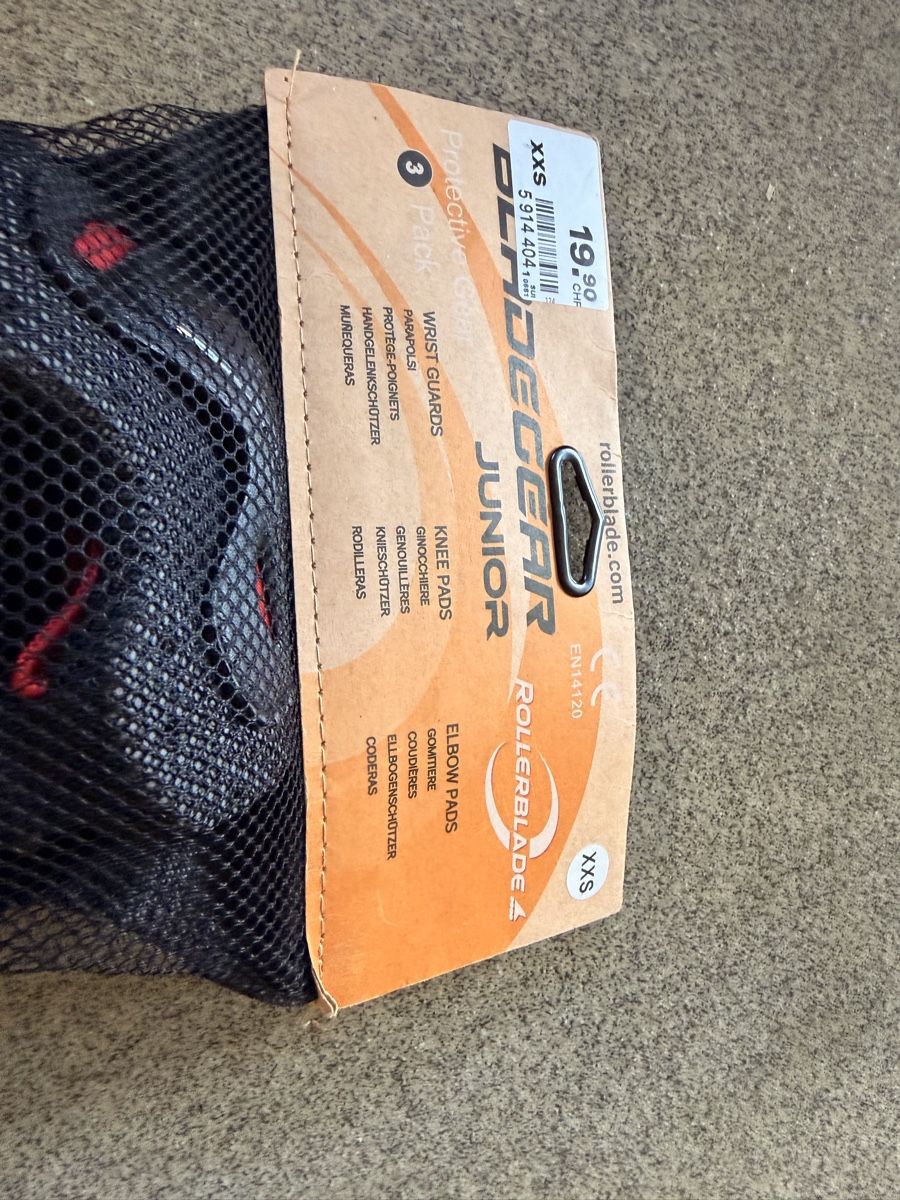 Protezioni & Imbottiture: Rollerblades Schoner XXS – Usato da Lachen SZ venduto da Claudia8281 1