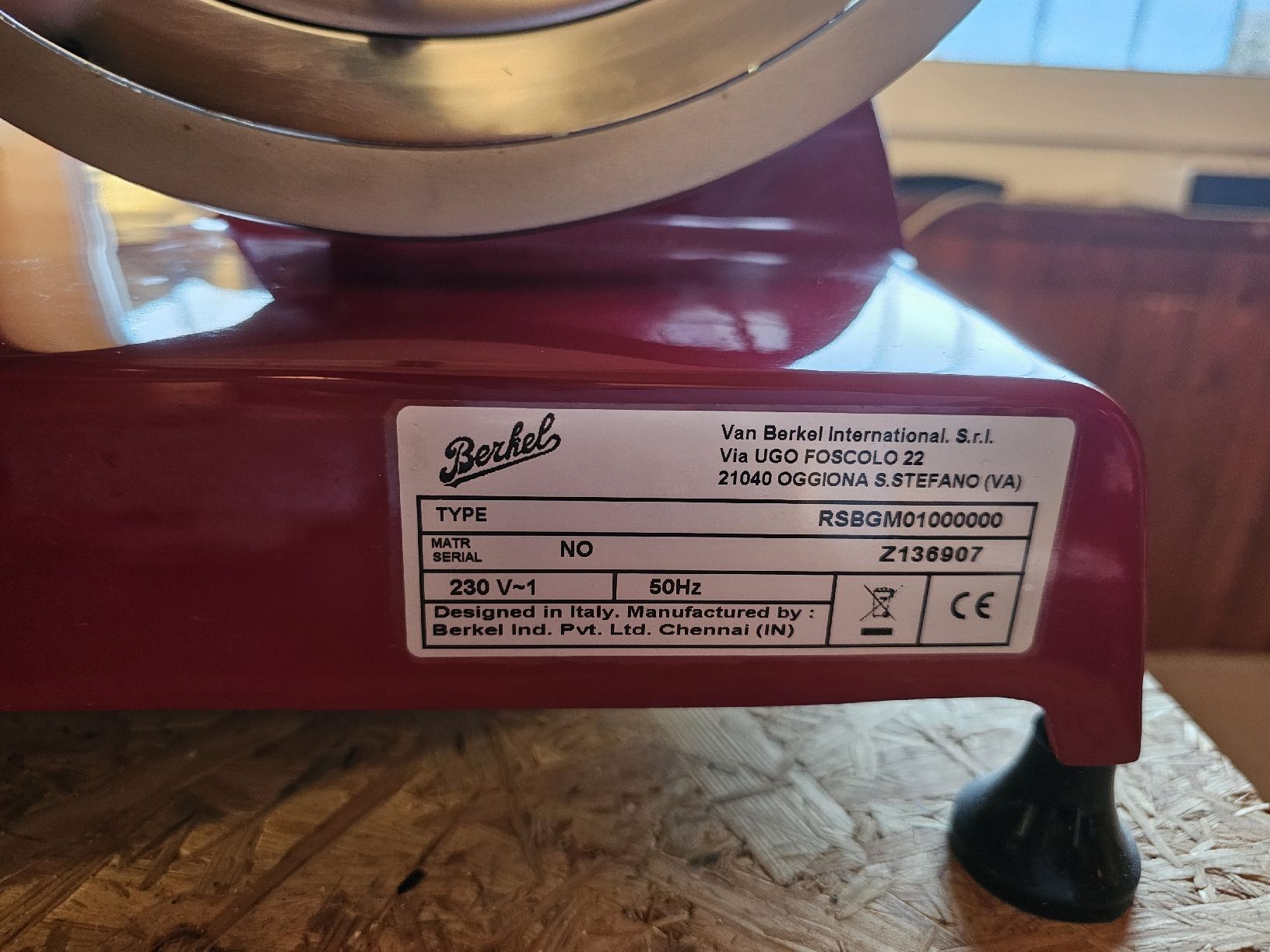 Berkel Elettrodomestici da cucina: Berkel Red Line 250 TOP – Nuovo (secondo la descrizione) da Monte Carasso venduto da giave 1