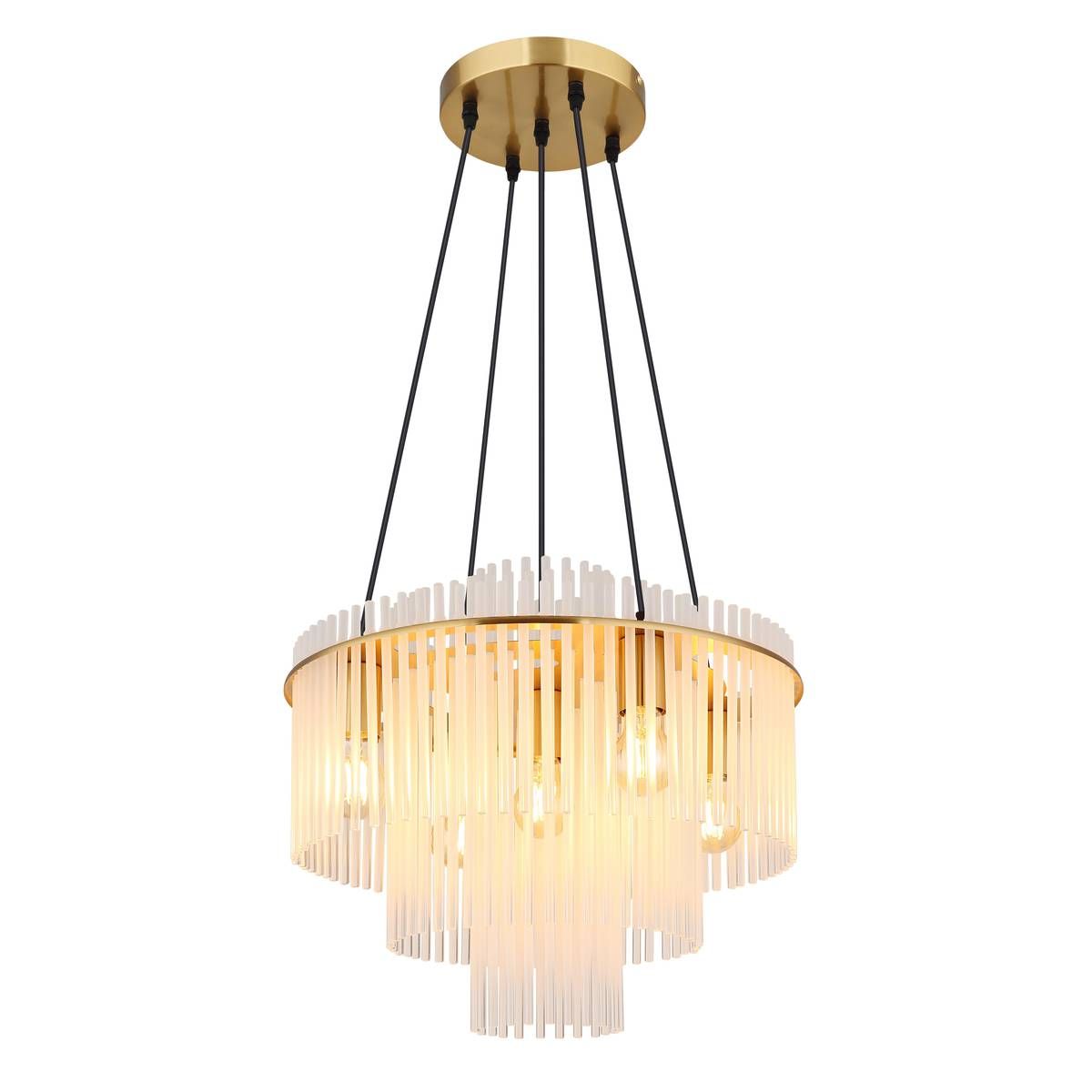 Lampadari & plafoniere: Pendelleuchte, Gold, Opal, 50 cm Ø – Nuovo (secondo la descrizione) da Kreuzlingen venduto da Smart-Light