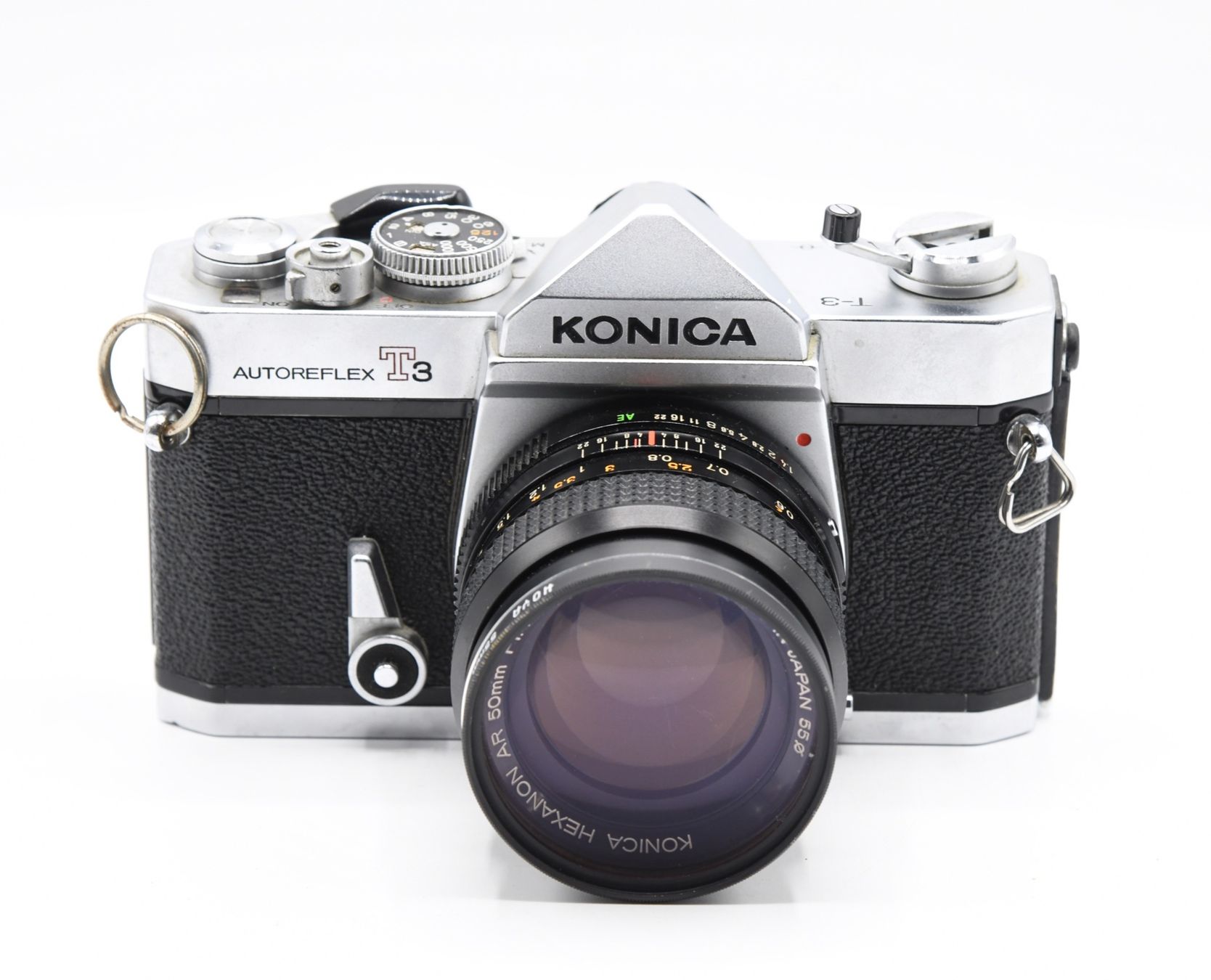Konica Fotocamera: Konica T-3 Kit 50mm F/1.4 – Usato da Bellinzona venduto da CarpiFotoSA 1