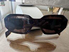 Prada Brown Square-frame Sunglass