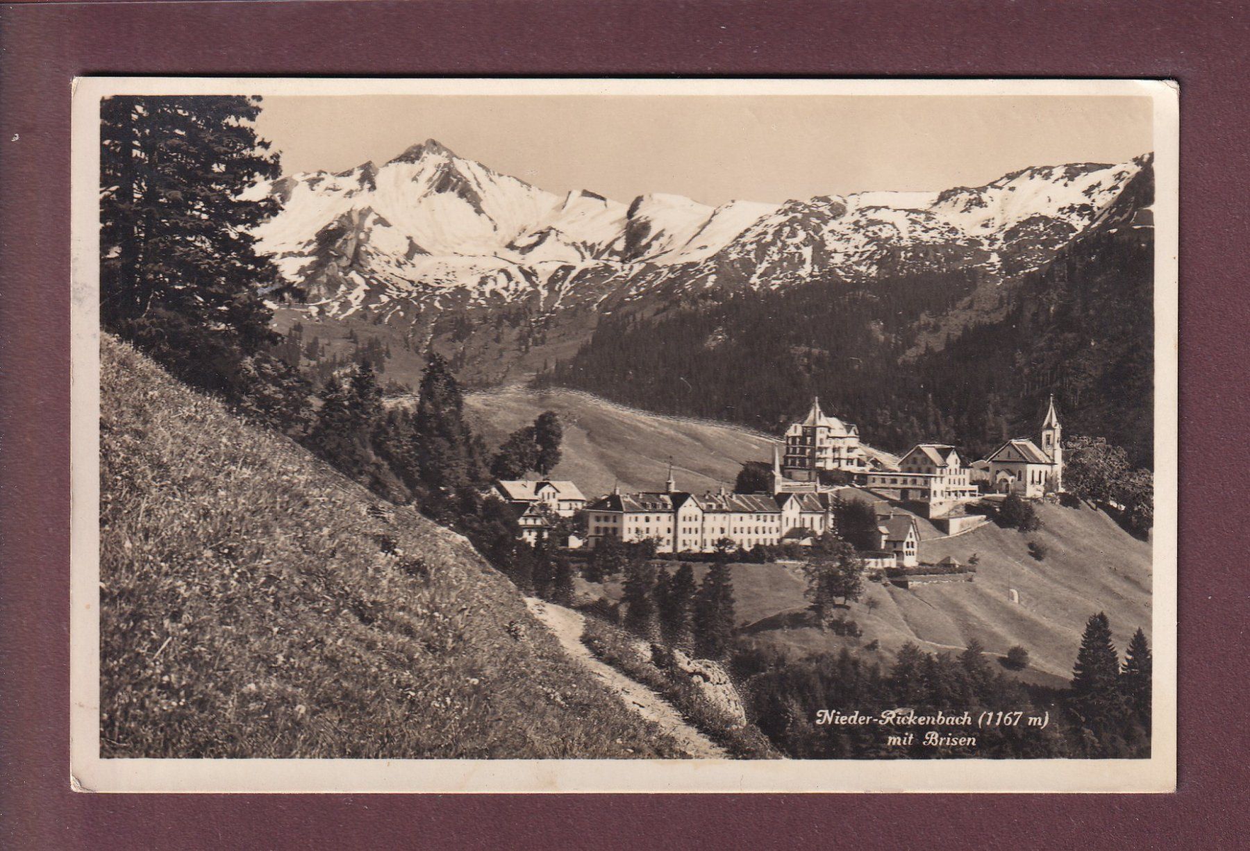 Cartes postales: NIEDER-RICKENBACH - Brisen – D'occasion à Pully par nicecards